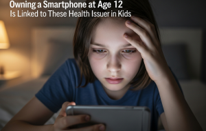 داشتن گوشی هوشمند در ۱۲ سالگی با این مشکلات سلامتی در کودکان مرتبطه داشتن گوشی هوشمند در ۱۲ سالگی با این مشکلات سلامتی در کودکان مرتبطه